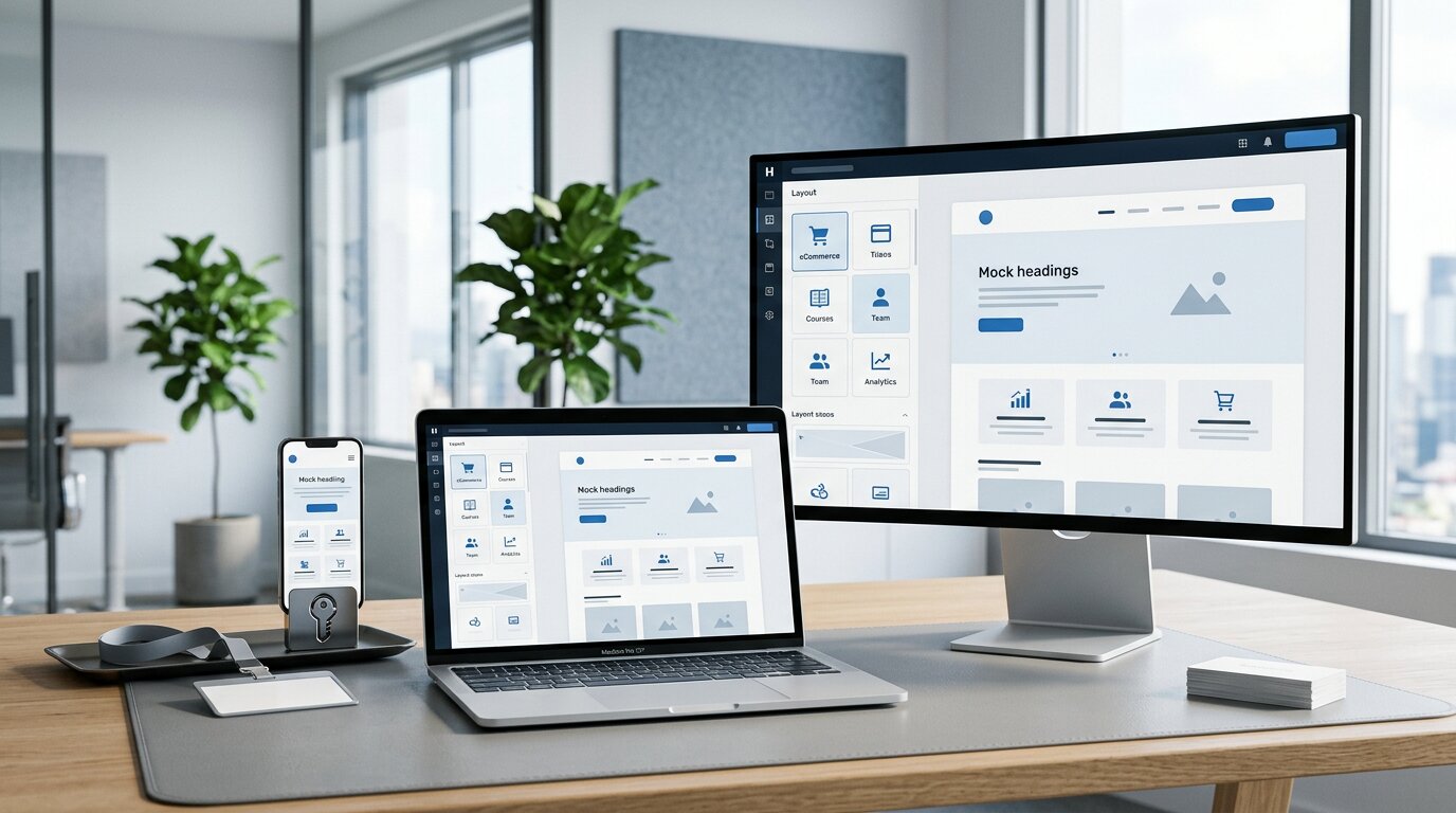 HitMe Website Builder for Business & Corporate Websites
